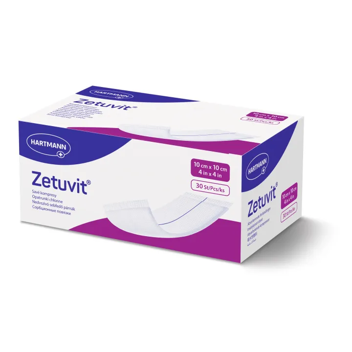 HARTMANN Zetuvit unsteril unsterile Saugkompresse à 30 Stück