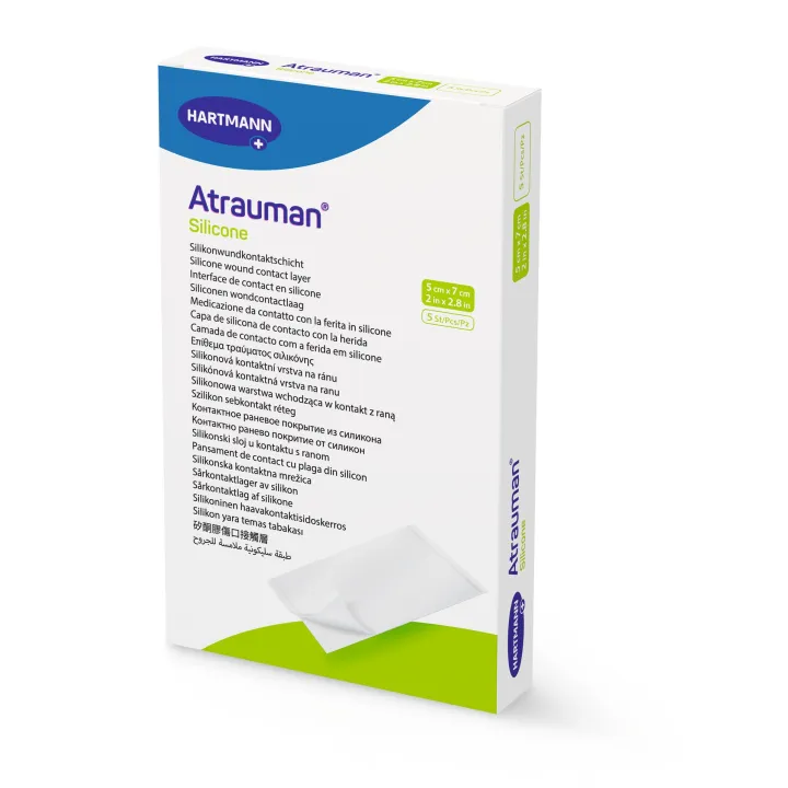 HARTMANN Atrauman Silicone Silikon-Wundkontaktschicht à 10 Stück