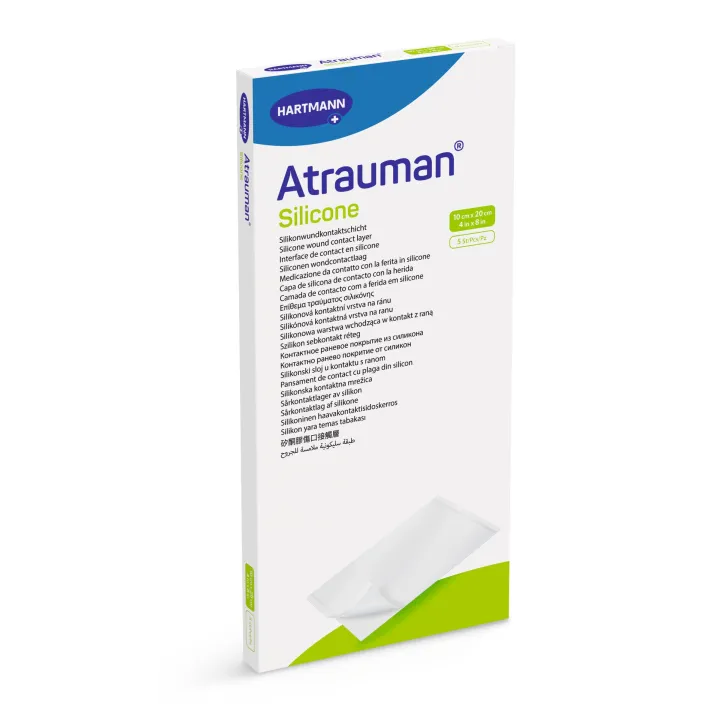 HARTMANN Atrauman Silicone Silikon-Wundkontaktschicht à 10 Stück