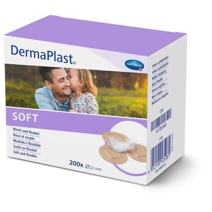 HARTMANN DermaPlast SOFT Wundpflaster à 1 Stück