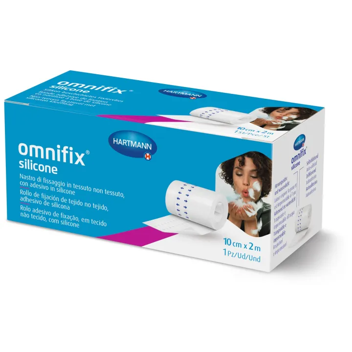 HARTMANN Omnifix silicone silikonbeschichtete Fixiervlies à 1 Rolle
