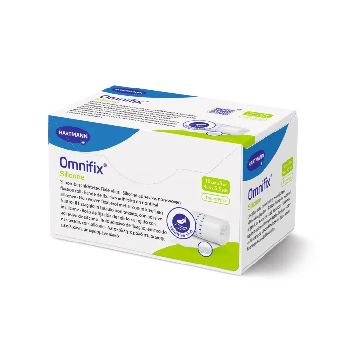 HARTMANN Omnifix silicone silikonbeschichtete Fixiervlies à 1 Rolle