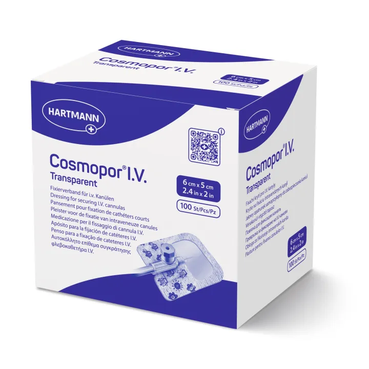 HARTMANN Cosmopor I.V. transparent à 100 Stück