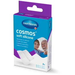 HARTMANN Cosmossoft silicone à 8 Pflasterstrips in 2 verschiedenen Größen