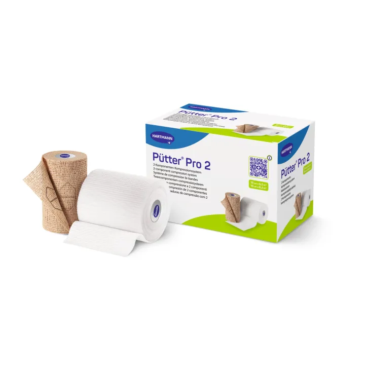 HARTMANN PütterPro 2 – 1 Polsterbinde ​1 Kompressionsbinde