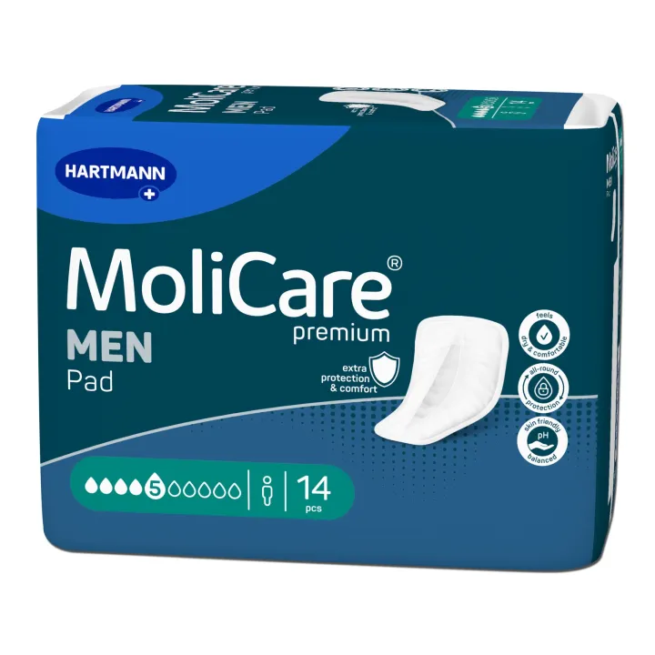 HARTMANN MoliCare premium MEN Pad 5 Tropfen à 14 Stück