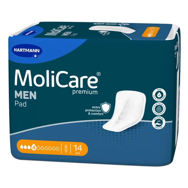HARTMANN MoliCare premium MEN Pad 4 Tropfen à 14 Stück