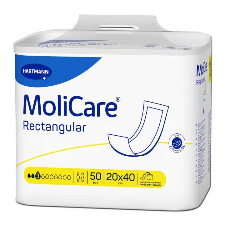 HARTMANN ​MoliCareRectangular 3 Tropfen à 50 Stück