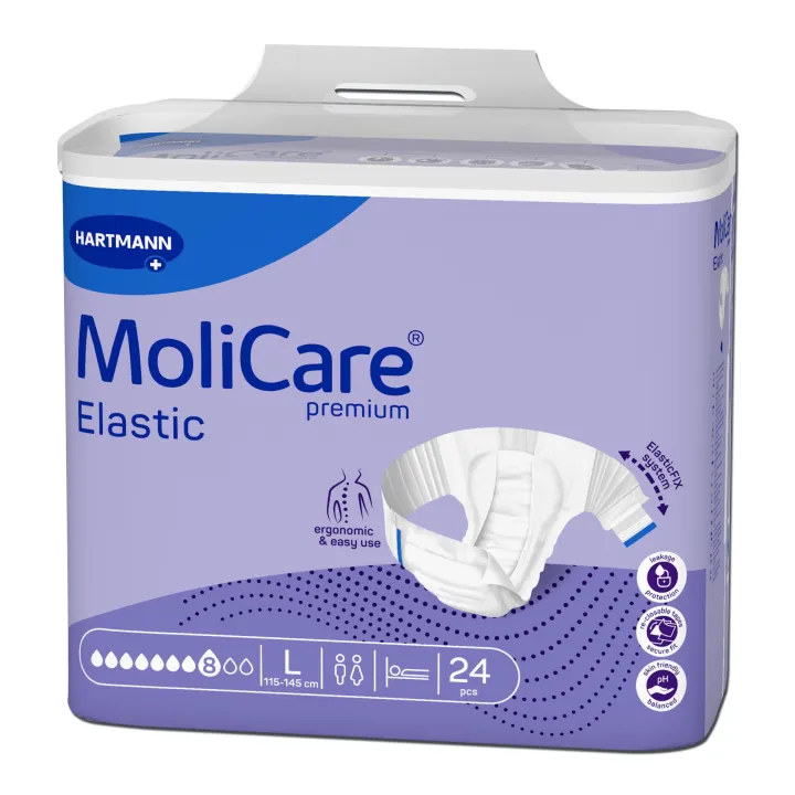 HARTMANN Molicare premium Elastic 8 Tropfen à 24 Stück