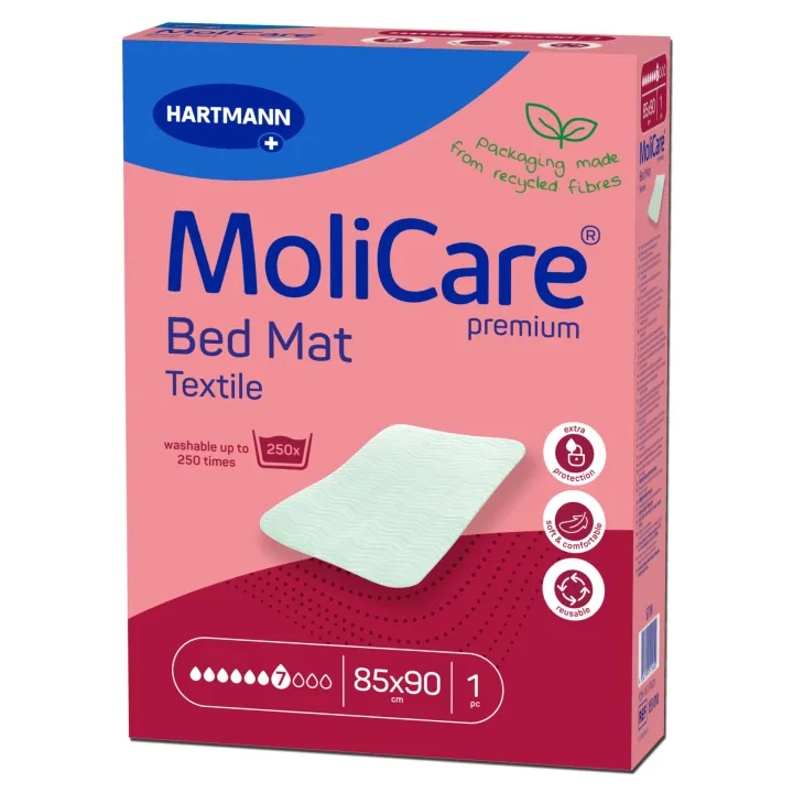 HARTMANN MoliCare premium Bed Mat Textile 7 Tropfen à 1 Stück
