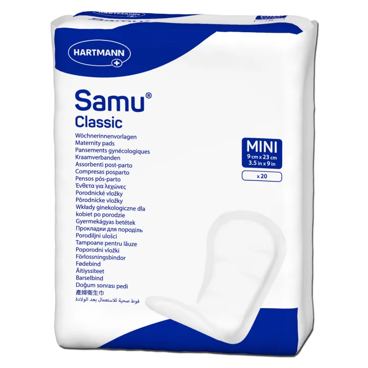 HARTMANN Samu Classic Wöchnerinnen-Vorlage à 20 Stück