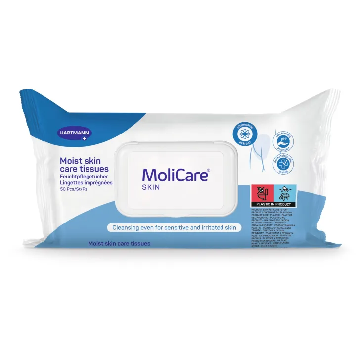 HARTMANN MoliCare Skin Feuchtpflegetücher à 50 Stück