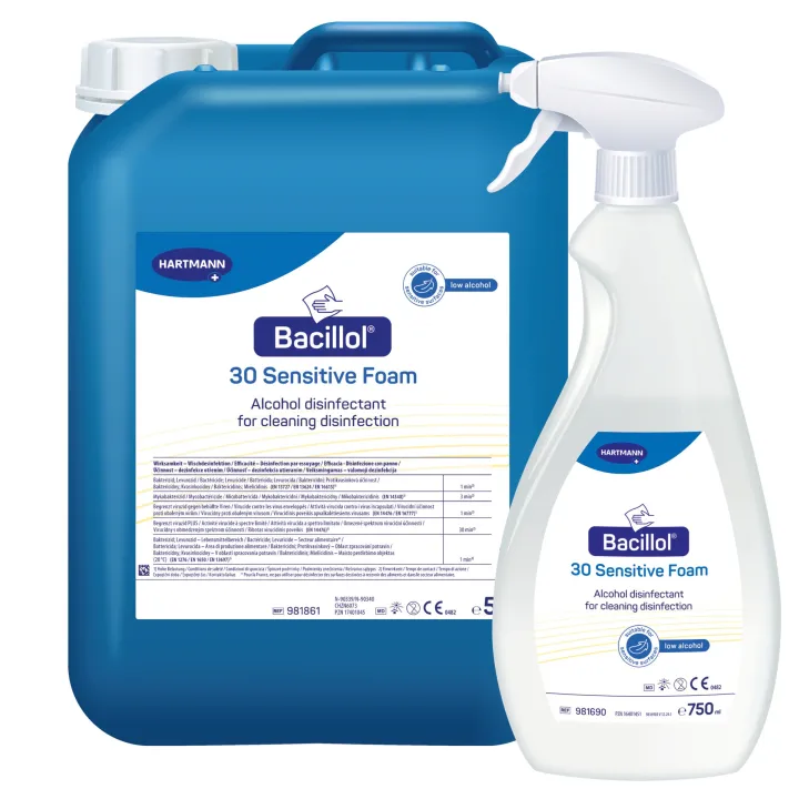 HARTMANN Bacillol 30 Sensitive Foam – 1 Stück à 750 ml