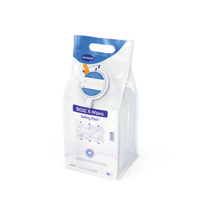 HARTMANN BODE X-Wipes Safety Pack – 1 Stück à 90 Tücher