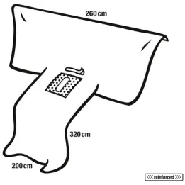 HARTMANN Foliodrape Protect Plus Abdominal-/Wirbelsäulen-Set à 1 Packungen