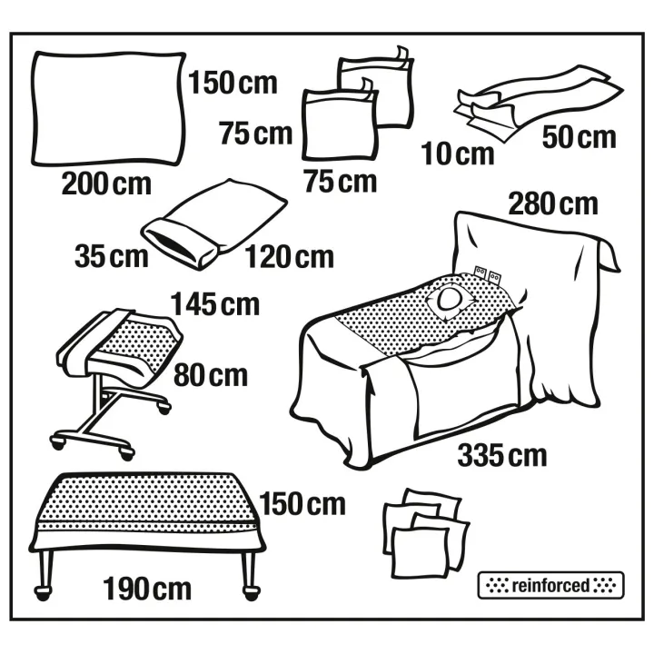 HARTMANN Foliodrape Protect Plus Hüft-Set V ung à 3 Sets