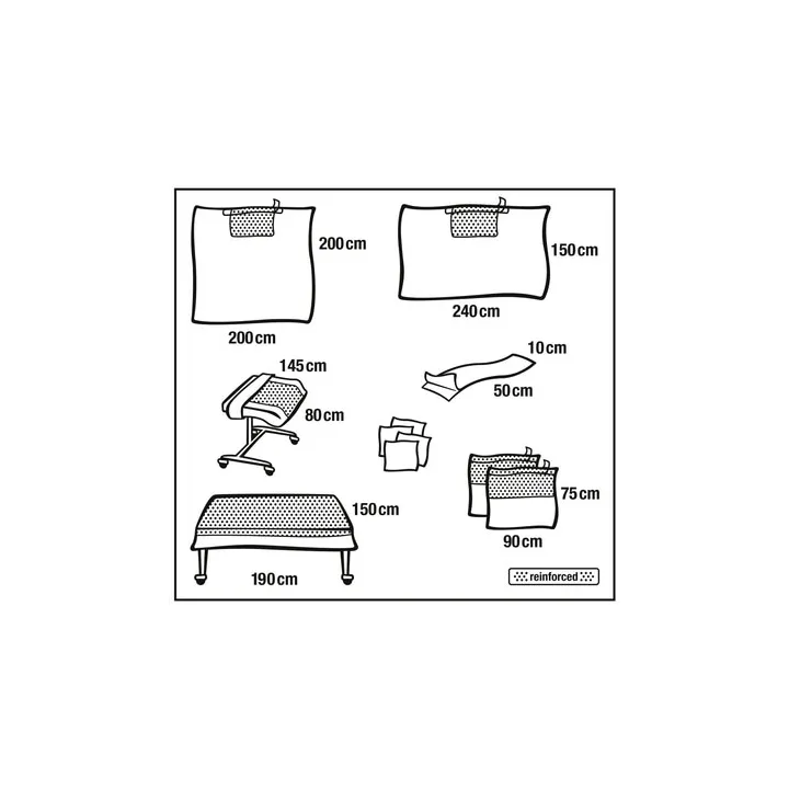 HARTMANN Foliodrape Protect Plus Universal-Set III à 1 Packungen