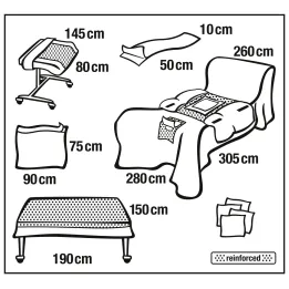 HARTMANN Foliodrape Protect Plus Abdominal-Perineal-Set II à 1 Packungen