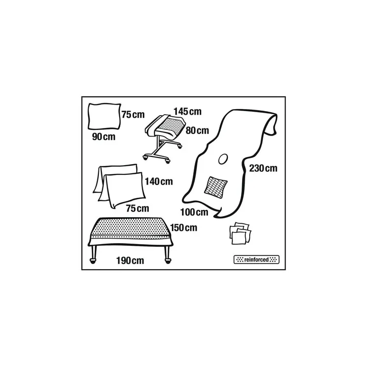 HARTMANN Foliodrape Protect Urologie-Set VI ung à 4 Sets