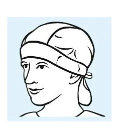 HARTMANN Foliodress Cap Comfort Bandana à 100 Stück