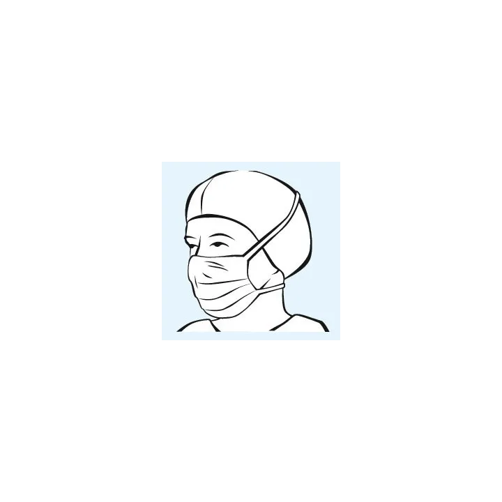 HARTMANN Foliodress Mask Comfort Anti splash ung à 40 Stück