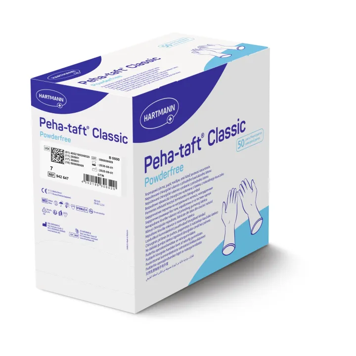 HARTMANN Peha-taft Classic Powderfree à 50 Paar