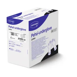 HARTMANN Peha-underglove Latex à 50 Paar